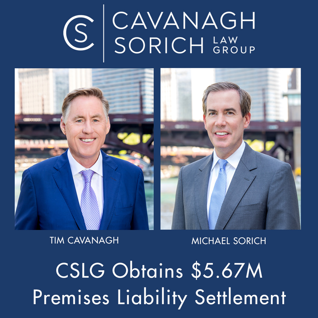 Cavanagh_Law's tweet photo. Cavanagh Sorich Law Group partners Tim Cavanagh &amp; Michael Sorich obtained a $5.67 million settlement for their client for a premises liability case resulting in a catastrophic injury. The terms of the settlement are confidential.
Learn more about CSLG: https://t.co/7TkANmdUXB https://t.co/7VcEXX6xfc