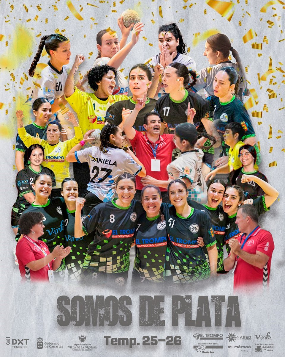 🤾‍♂️El #balonmano tinerfeño femenino está de enhorabuena
#ElPerdoma jugarán la próxima temporada en División de Honor Plata 🔝 El club de #LaOrotava vuelve a competir en la élite, después de que en la campaña 2006-07 lo hiciese en División de Honor. 👏 ¡Felicidades y mucha suerte!