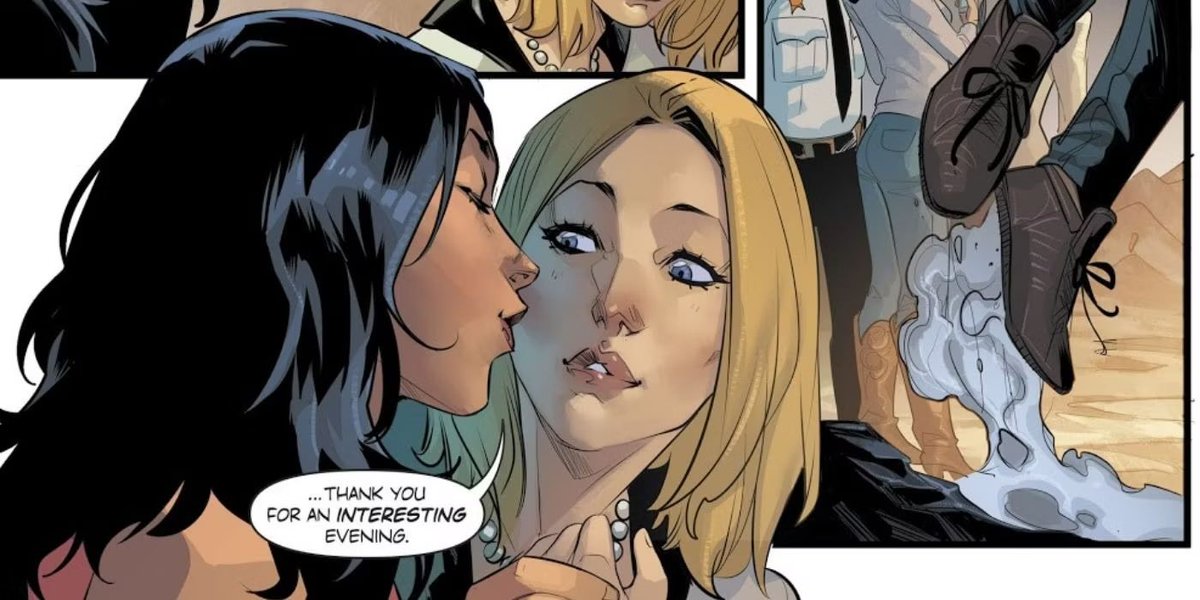 LocalizedJuni's tweet image. Posting a ship I subscribe to every day until I’m bored. I don’t know how to make ship names so I’m not gonna try. Starting with:

Veronica Cale x Wonder Woman