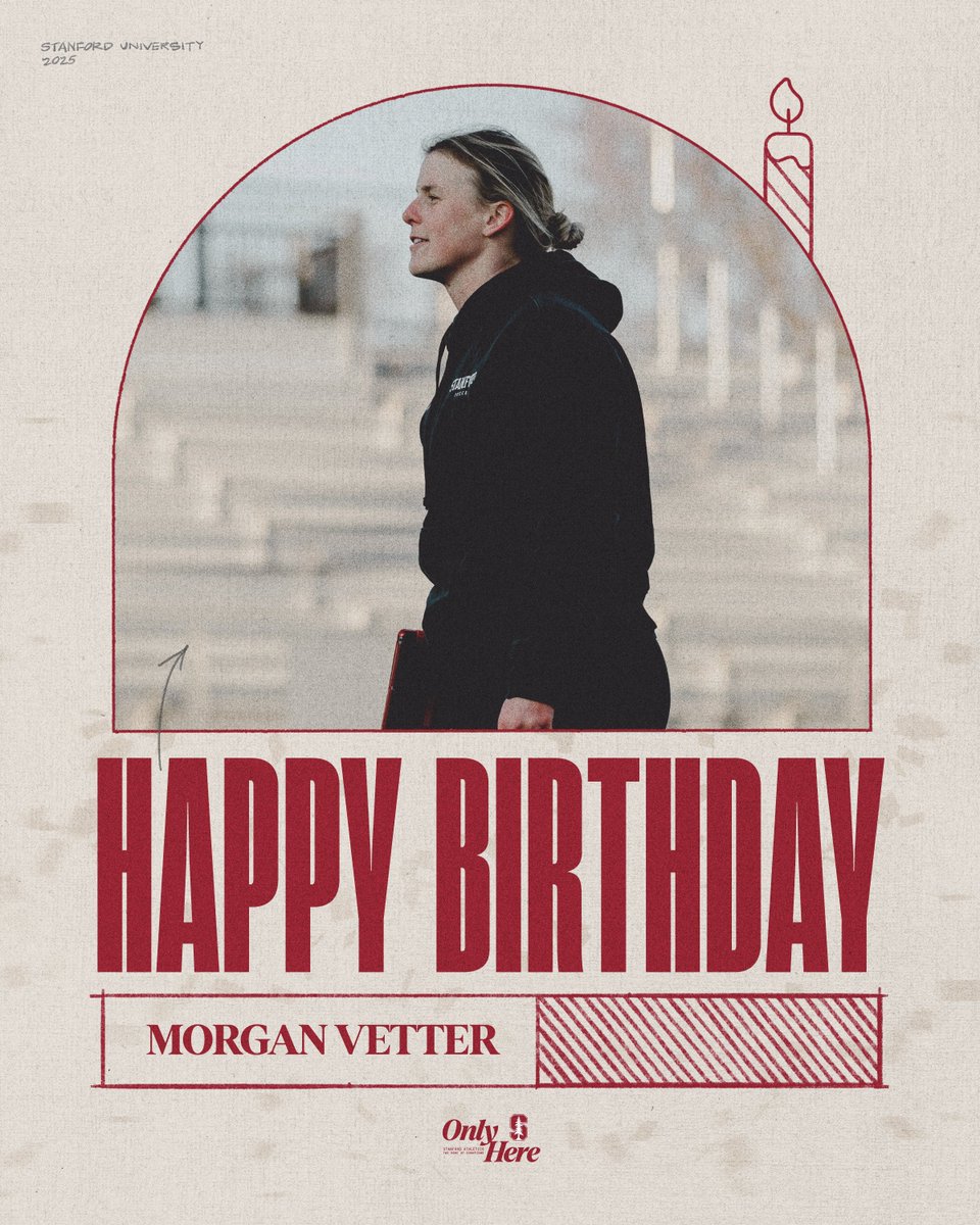 Stanford Women's Soccer (@stanfordwsoccer) on Twitter photo Today we celebrate the best in the business πͺ
HAPPY BIRTHDAY, <a href="/morganvetter8/">Morgan Vetter</a> π₯³ππ Today we celebrate the best in the business πͺ
HAPPY BIRTHDAY, <a href="/morganvetter8/">Morgan Vetter</a> π₯³ππ
