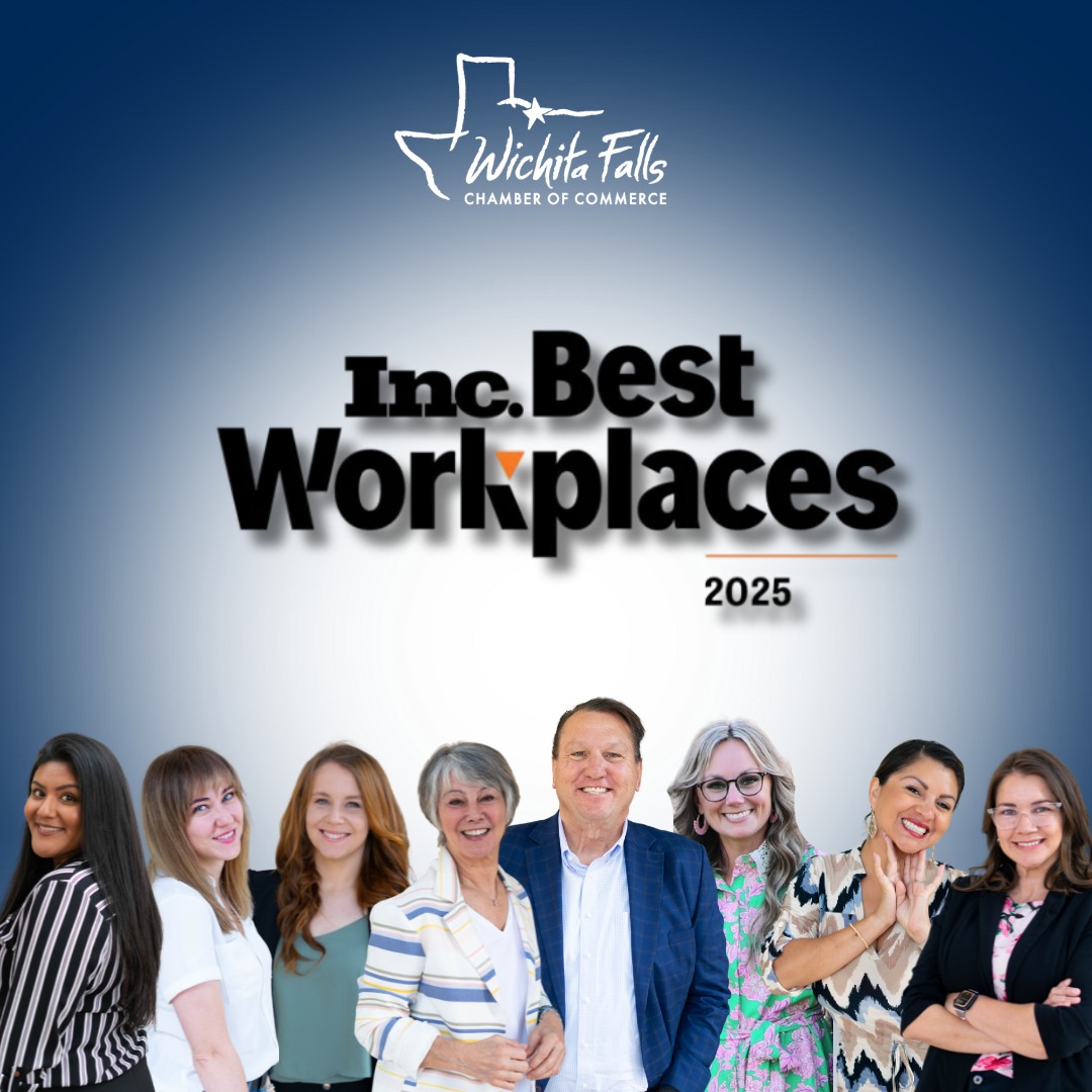 RepRonnyJackson's tweet image. Congratulations to the Wichita Falls Chamber of Commerce for being named one of @Inc's Best Workplaces of 2025! Proud to see such an outstanding TX-13 organization recognized for supporting its team and driving success in our community.