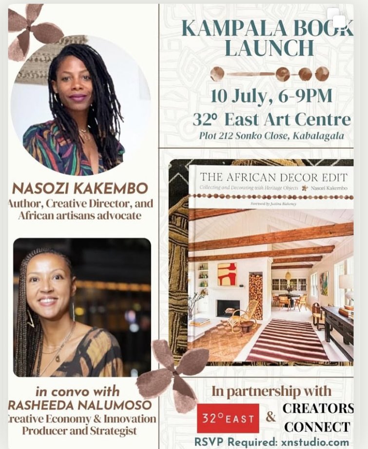 Happening this Thursday Kampala Book Launch at 32° East. Free for all
