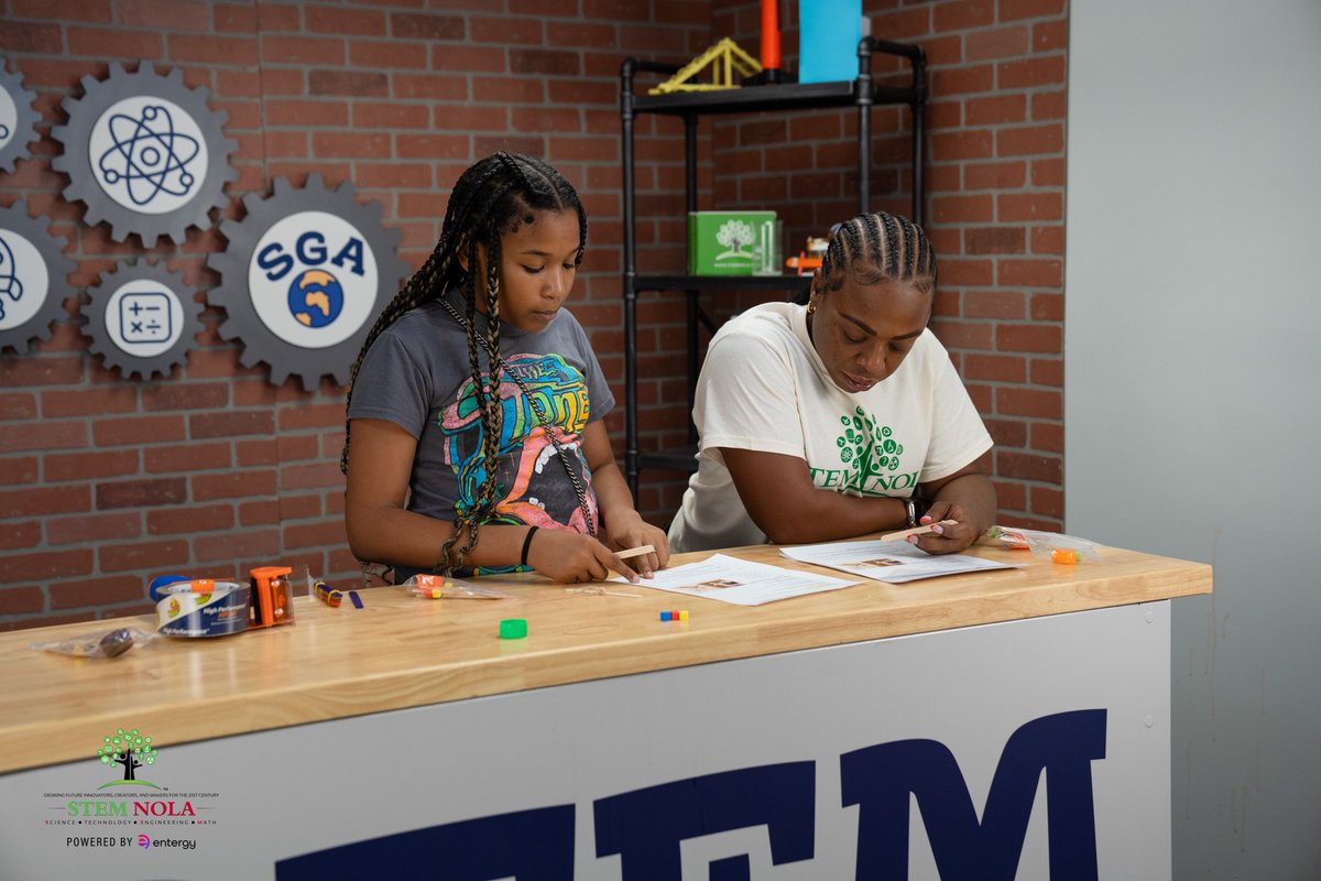 🚀 Ready, Aim… LAUNCH! Tune in this Friday at 9:40 AM on WVUE Fox 8 to see <a href="/STEMNOLA/">STEM NOLA</a> #STEMFellow Jordyn Martin, a rising 9th grader, build a working catapult and explore physics in action! Don’t miss this hands-on #STEM demo! #STEMForAll #STEMNOLA #YouBelongInSTEM