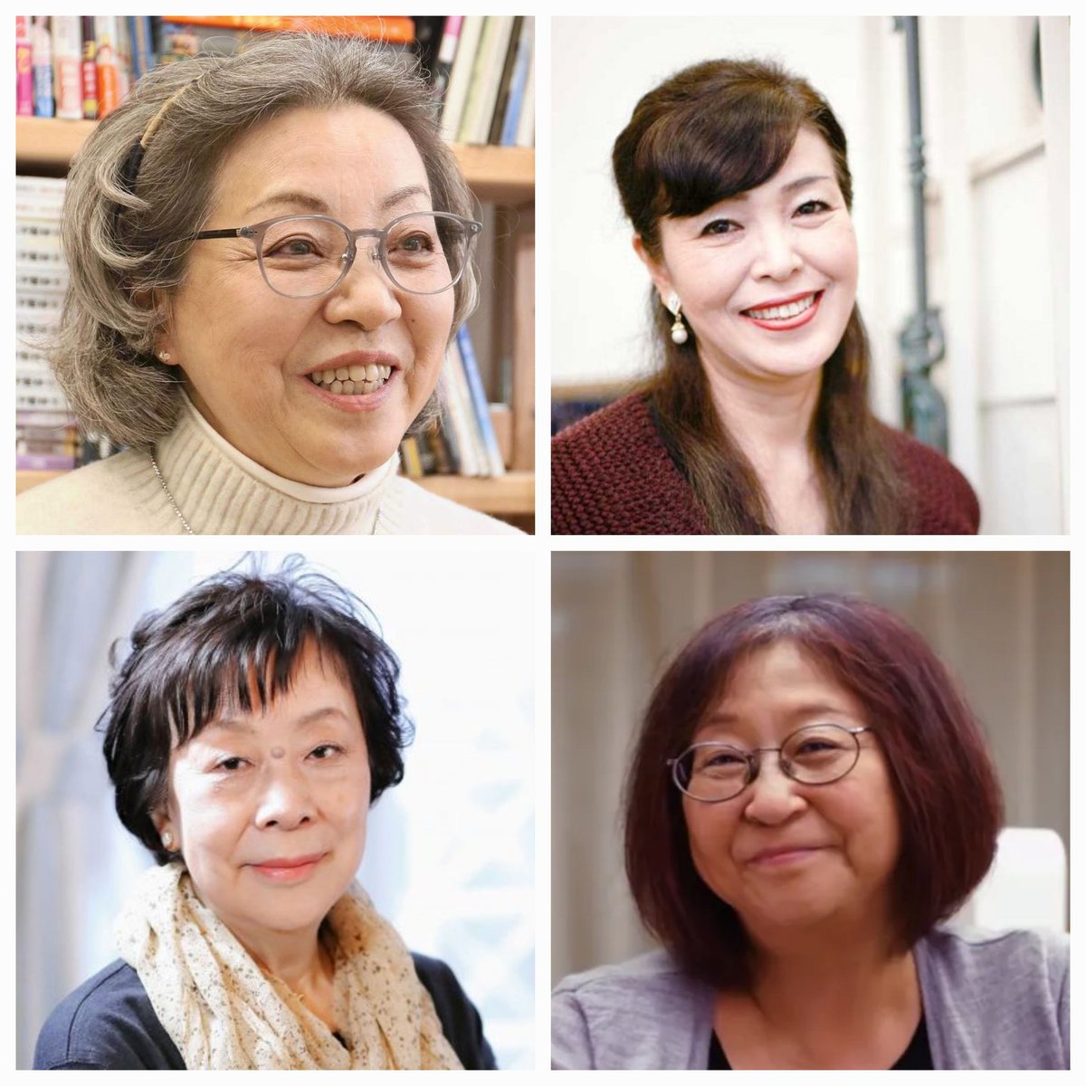 And because you asked so politely.

The four FEMALE Pillars of anime/Manga!