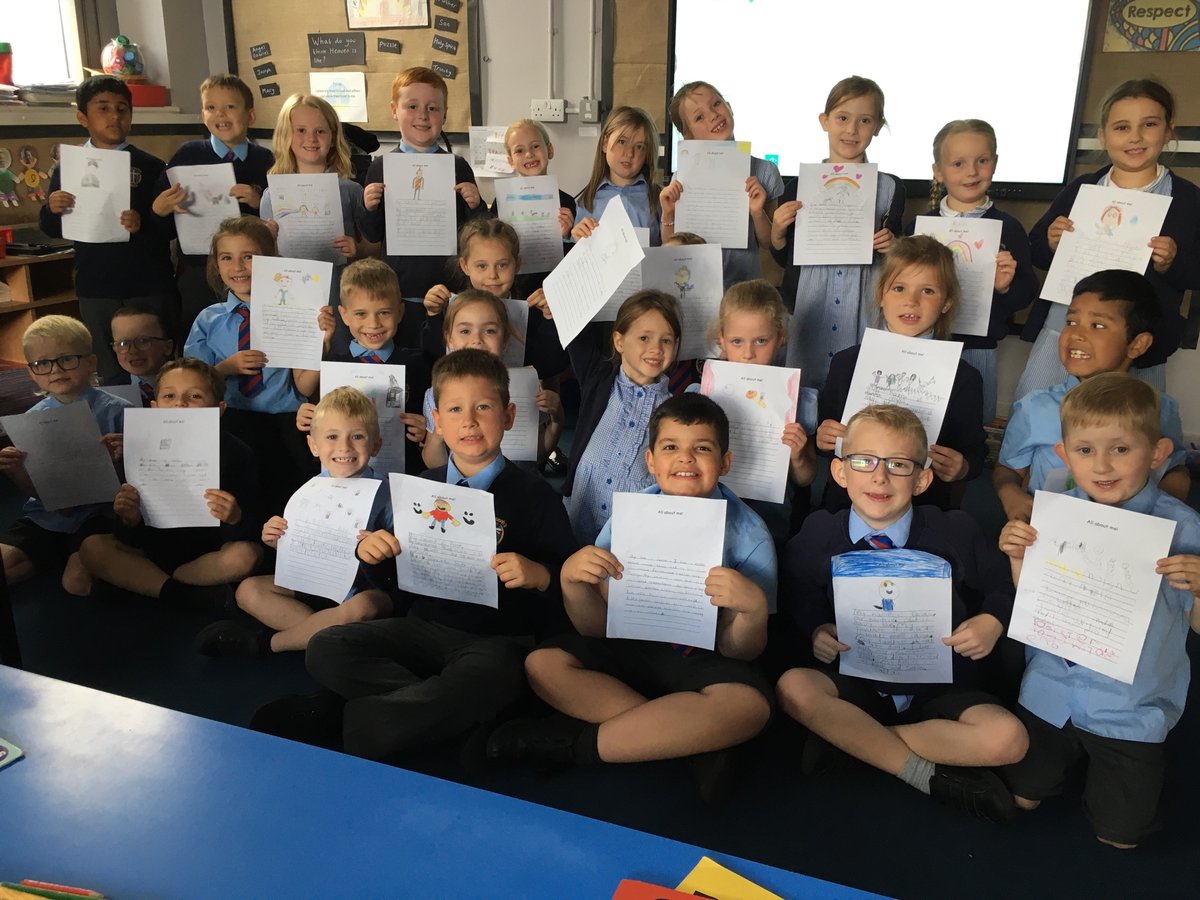 stjosephshx3's tweet image. The new Year 2/3 class had a very busy morning with their new class teacher. The children took part in circle time, sang songs and created some fabulous pieces of writing.