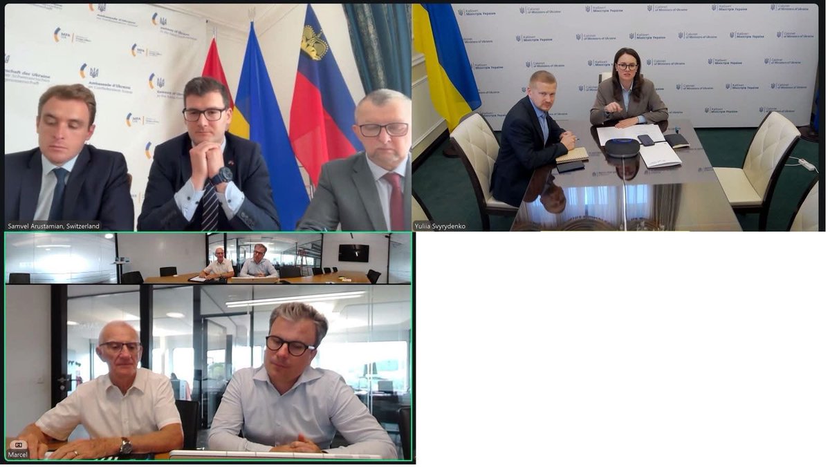 VenediktovaIV's tweet image. PFIFFNER Group will provide CHF 100,000 in energy equipment to Ukraine 🇺🇦 & pledged continued support. Thank you for standing with Ukraine when it matters most 💙💛.
Huge thanks to @Svyrydenko_Y & the team for everyday deep dive in public-private partnership 🇺🇦🤝🇨🇭!