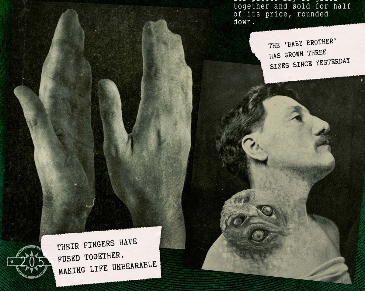 My Solo Journalling RPG Dreadfarer is now available for everyone! 👁️
Explore the strange shores of Lemuria, uncover its terrifying secrets, and watch your body twist under its many curses.
You can get the book digitally, or preorder a physical copy! (Links below)