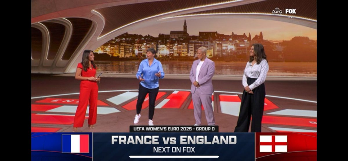 Lianne Sanderson (@liannesanderson) on Twitter photo One week down for me in LA with <a href="/FOXSportsPR/">FOX Sports PR</a> <a href="/FOXSoccer/">FOX Soccer</a> I’m
Having the time of my life 🫶🏾 doing <a href="/WEURO2025/">UEFA Women's EURO 2025</a> with the team 😁 #foxsoccer #Euro2025 One week down for me in LA with <a href="/FOXSportsPR/">FOX Sports PR</a> <a href="/FOXSoccer/">FOX Soccer</a> I’m
Having the time of my life 🫶🏾 doing <a href="/WEURO2025/">UEFA Women's EURO 2025</a> with the team 😁 #foxsoccer #Euro2025