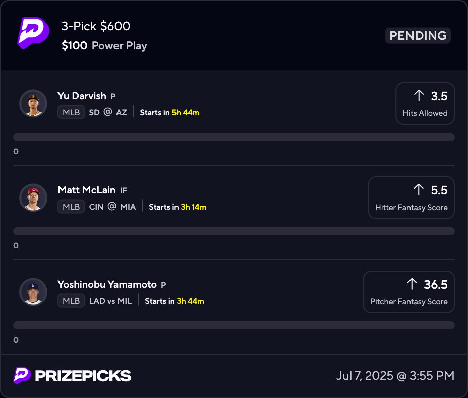 MONDAY'S MUST BET PARLAY 🚀