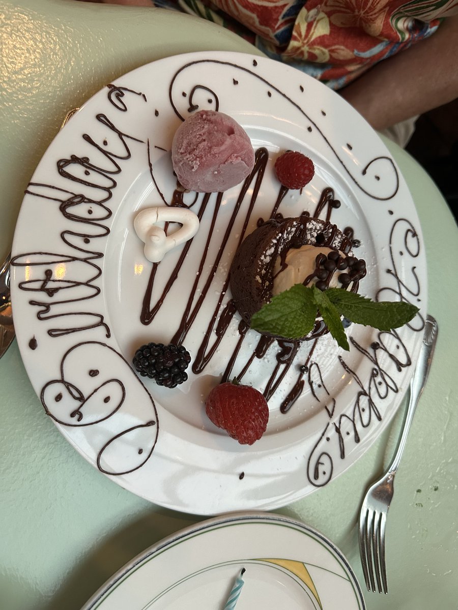 Got back just in time to take my friend Rick Bursky (great photographer, great poet (and his brother Alan) out to Chinois on Main for Rick's birthday. Delicious.