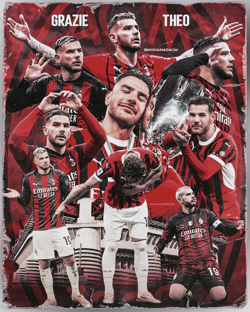 Grazie Theo 🎨

You gave us memories we'll never forget, once a Rossonero, always a Rossonero ❤️🖤

Good luck on your new journey 🫶🏼🚀