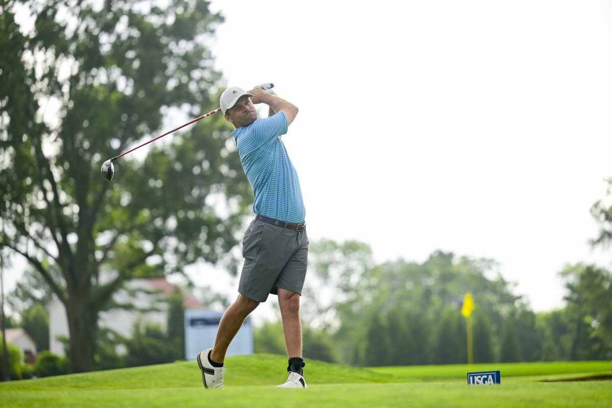 msgagolf's tweet image. Maryland natives Vince Biser (T19), Ford Martin (T26), and Jack Bonifant (T52) finished their first rounds at the 4th U.S. Adaptive Open! Wishing them the best of luck for the upcoming rounds! #USAdaptiveOpen #AdaptiveGolf #USGA