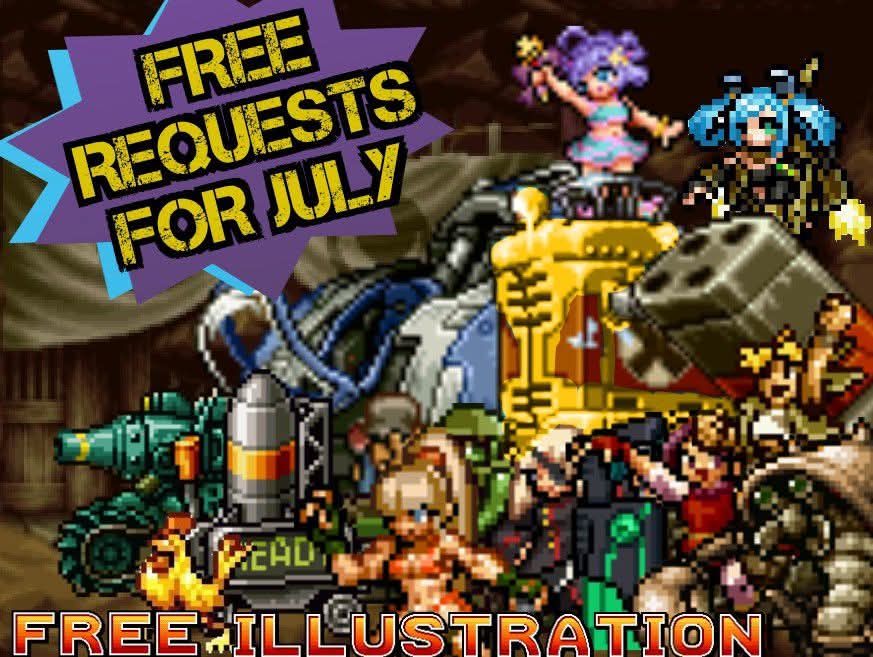 MemeSlugAttack's tweet image. It's request time!!!
Your favorite moment to be a good follower for this page, your occasion to ask me to tdo something, a pixel art, a icon, a scenario or some fan made units.
Everything if you are a fan of this fantastic page.
Don't forget to put ❤️