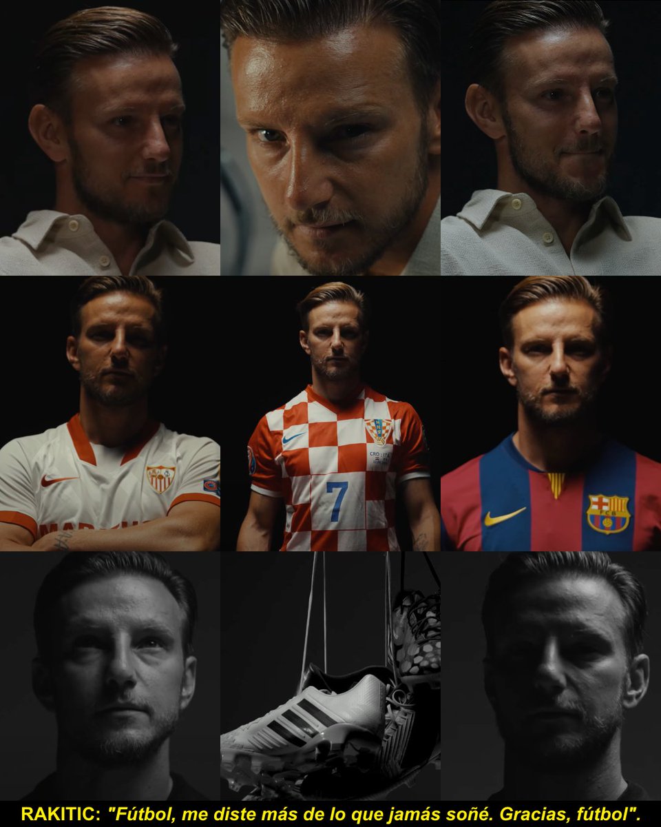 DÍA TRISTE EN EL MUNDO DEL FÚTBOL. Con 37 años de edad, y luego de dos décadas de gloriosa carrera, Ivan Rakitic anunció su RETIRO OFICIAL del fútbol profesional. Se despide un jugadorazo infravalorado que dejó huella en prácticamente todos los sitios por los que pasó. Un