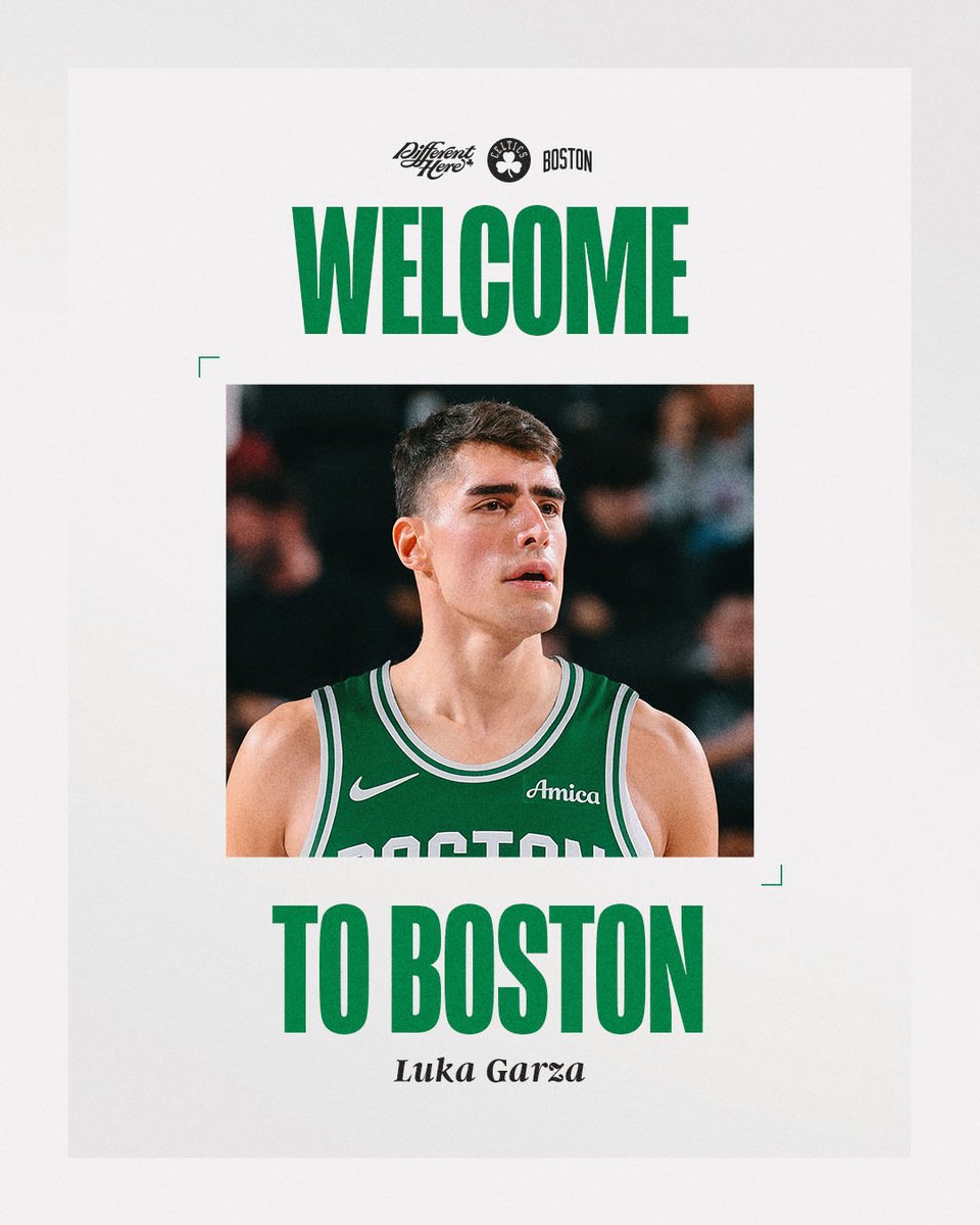 Welcome to Boston, <a href="/LukaG_55/">Luka Garza ✞</a> ☘️