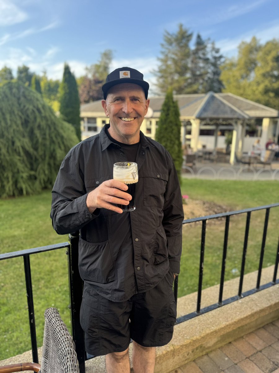 Cheers 🍻 down in sunny Wexford for a few days with my daughter and the boys