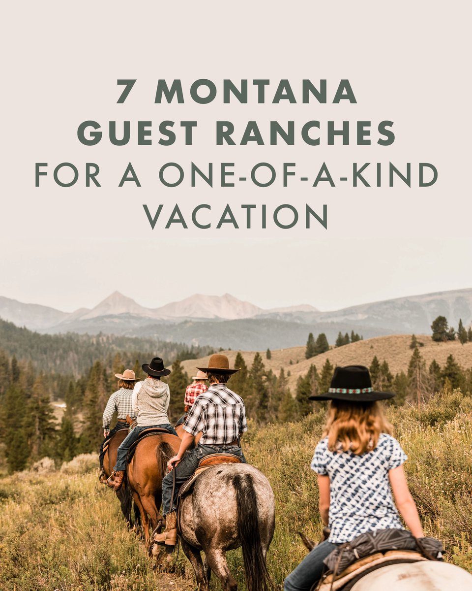 onlyinbozeman's tweet image. Dreaming of wide-open spaces and Western adventure? 🐴 Check out 7 guest ranches near Bozeman perfect for trail rides, fly fishing, cozy stays &amp;amp; big skies.⁠

Plan your Montana escape → blog.bozemancvb.com/blog/guest-ran… #VisitBozeman #MontanaRanchLife