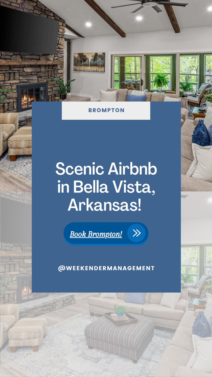 Visiting Bella Vista soon? We have the perfect place to stay. 

weekendermanagement.guestybookings.com/en/properties/…