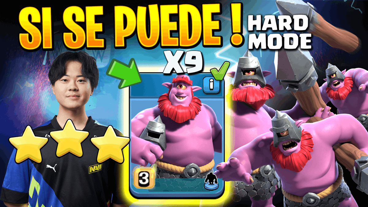 NUEVO VIDEO‼
youtu.be/fzAK7fj3vkc

✅SE PONEN DE MODA LOS LANCEROS 
✅TRAS EL BUFF PUEDEN ROMPERLA EN EL MODO NORMAL
#ClashOfClans
