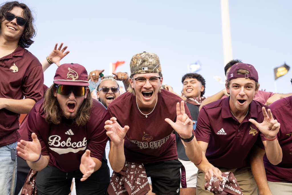 TXSTAdmissions's tweet image. We’re officially one month out from a new season of #TXST fall sports! Get ready to support your Bobcats all semester long.