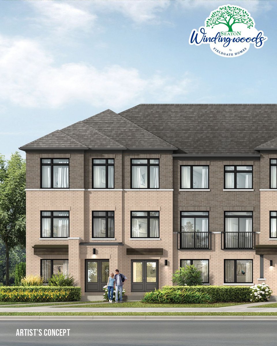 COMING SOON - Experience countryside quiet and city convenience with a new family neighbourhood of all-new freehold townhomes, many with 2-car garages.

Register on our website for the Seaton Winding Woods Preview Opening coming soon! buff.ly/0cyhTLe