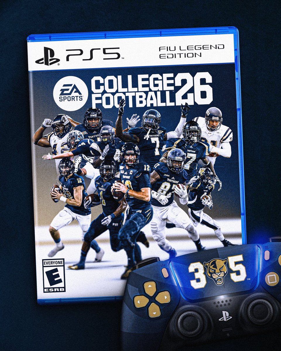 FIU Football (@fiufootball) on Twitter photo #CFB26 drops this week! Would you rock with this FIU legends edition? ๐
#PawsUp | <a href="/EASPORTSCollege/">EASPORTSCollege</a> #CFB26 drops this week! Would you rock with this FIU legends edition? ๐
#PawsUp | <a href="/EASPORTSCollege/">EASPORTSCollege</a>
