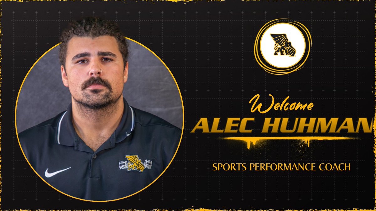 Missouri Western Athletics (@mwsugriffons) on Twitter photo We welcome Alec Huhman to the <a href="/MWSUPerformance/">MWSU Sports Performance</a> team as a Sports Performance Coach 💪
📰 - bit.ly/3Tskjr6
#BlackisGold 🔔 We welcome Alec Huhman to the <a href="/MWSUPerformance/">MWSU Sports Performance</a> team as a Sports Performance Coach 💪
📰 - bit.ly/3Tskjr6
#BlackisGold 🔔