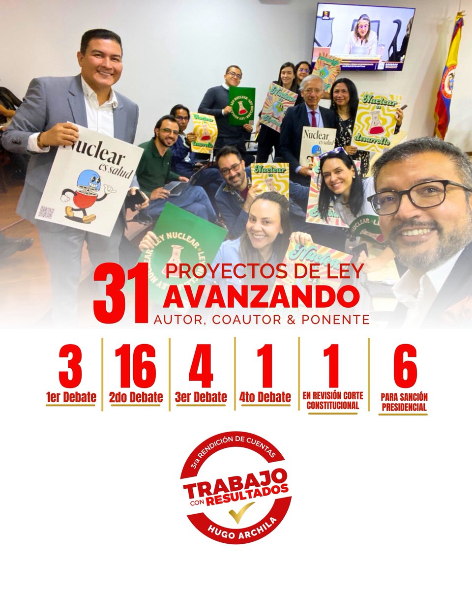 HugoArchilaS's tweet image. ¡31 iniciativas avanzaron en este 3er año legislativo! 💪🏼Sigo rindiendo cuentas a los Casanareños. #TrabajoConResultados