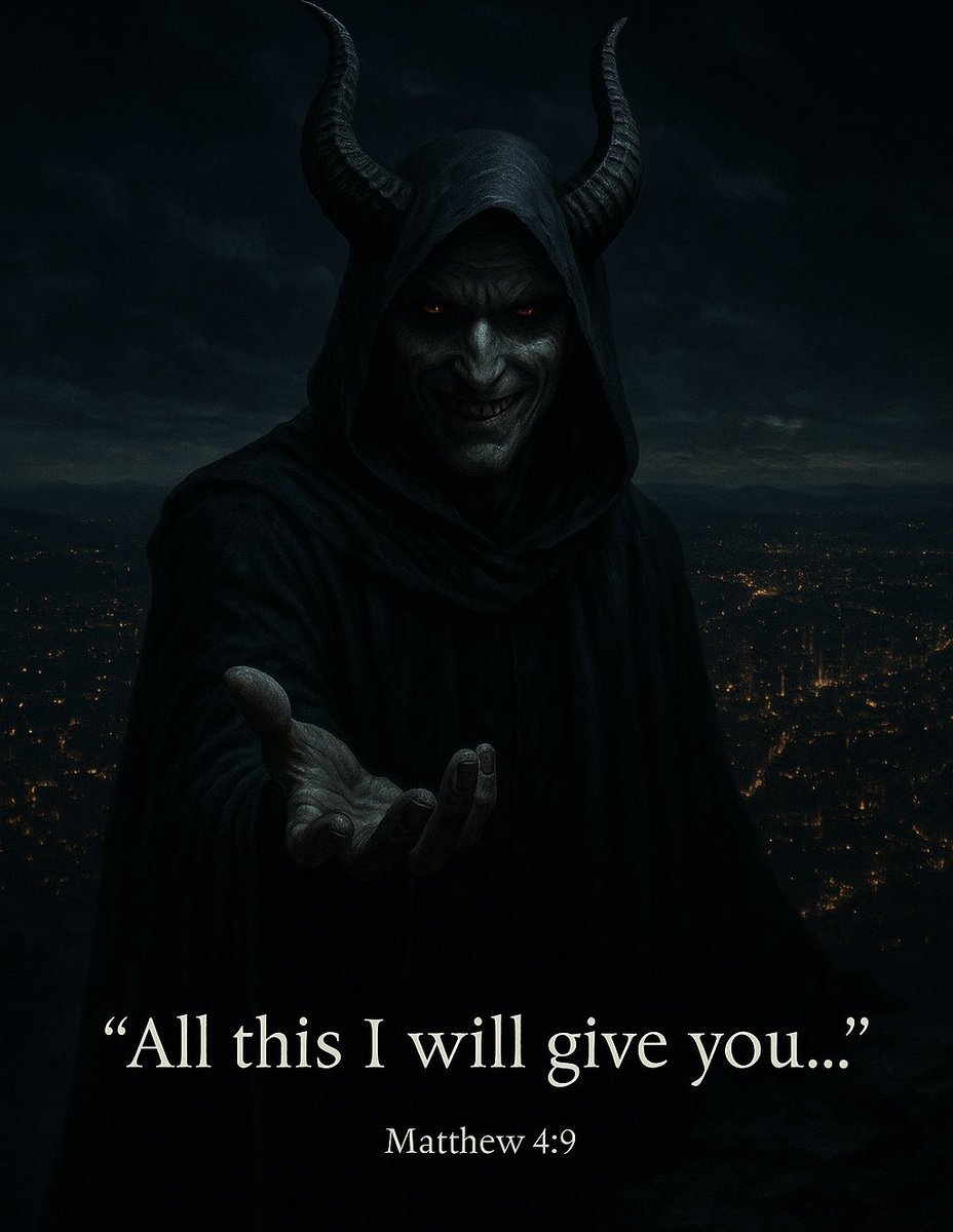 Satan wants you to put all your hope in fixing this world so he can black pill you when it doesn’t work,
make you believe all hope is lost.

That despair is the setup.

Because once people are desperate enough,
he’ll lead them into a global resistance movement,
a multi-faith