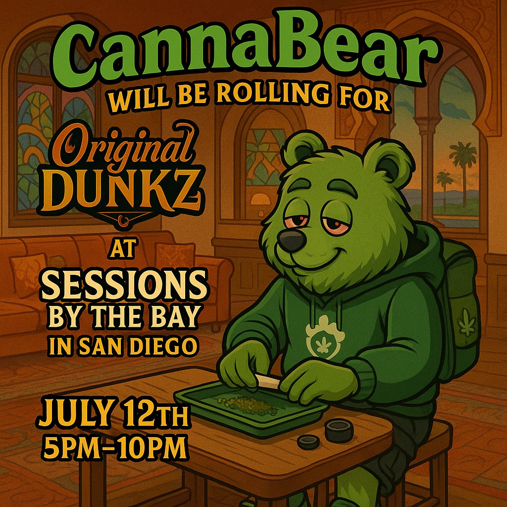 I will be rolling for Original Dunkz at Sessions By The Bay in San Diego on July 12th from 5pm - 10pm