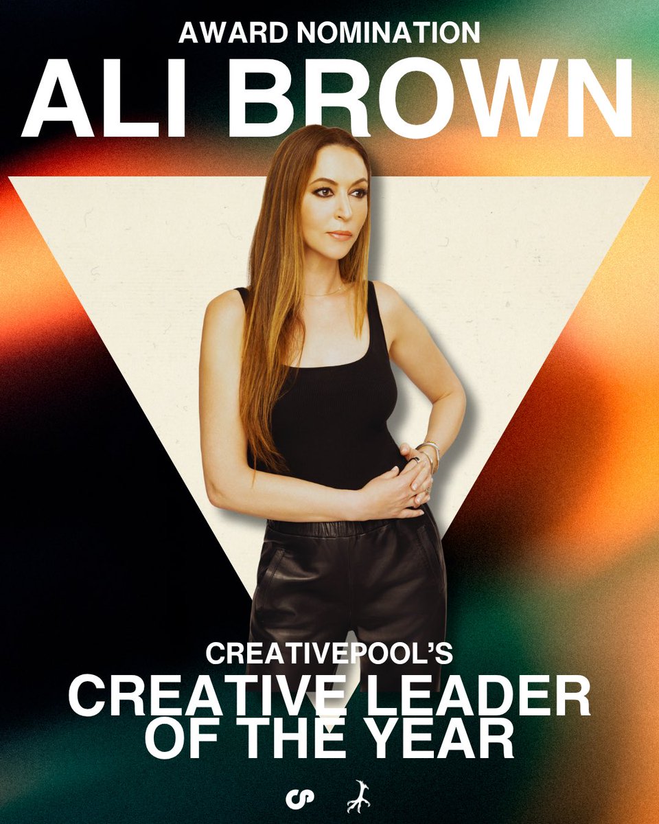 PRETTYBIRDPIC's tweet image. congratulations to our very own Ali Brown for @Creativepool’s ‘Creative Leader of the Year’ nomination!👏
vote here: tinyurl.com/2ubxyf4d
