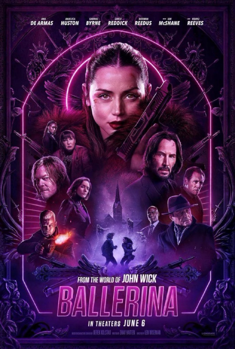 Ballerina From the World of John Wick • Ana de Armas • Keanu Reeves Buy on  Apple TV $24.99 https://t.co/PqxKGYqvIM Ad.