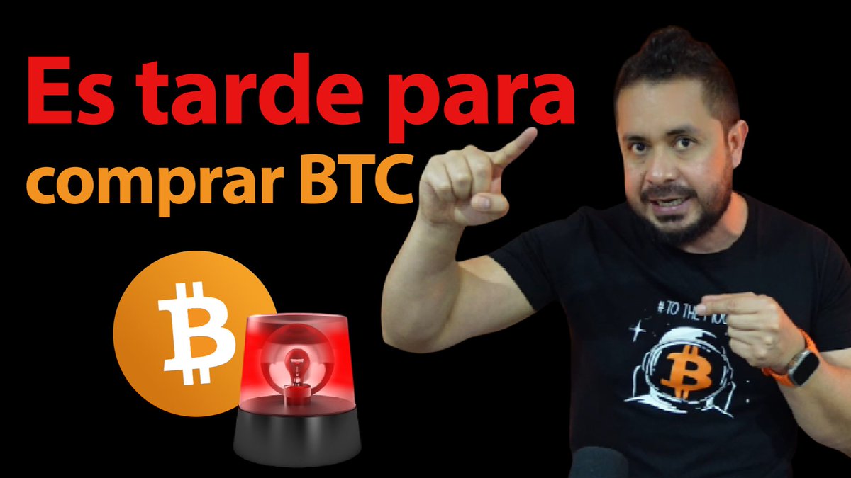 Te cuestionas si es tarde para comprar #bitcoin❔... necesitas ver el video;  perspectiva a 2025 y 2028✓ Compras de la ultima semana en $BTC +  comportamiento del mercado... al corto plazo una