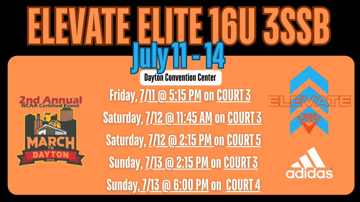 Bristol Lathrop (@bristollathrop) on Twitter photo Been putting in the work this summer and I’m excited to get back on the court with my team 🙌
We’re looking forward to competing for an Adidas championship soon, but first, we’re heading to Dayton!
<a href="/Bruno_Corras/">Bruno Corras</a> <a href="/CoachMarteja/">Coach Marty</a> <a href="/elevate_elite20/">ElevateElite16U_3SSBTeam</a> <a href="/Elevate_Elite/">Elevate Elite</a> Been putting in the work this summer and I’m excited to get back on the court with my team 🙌
We’re looking forward to competing for an Adidas championship soon, but first, we’re heading to Dayton!
<a href="/Bruno_Corras/">Bruno Corras</a> <a href="/CoachMarteja/">Coach Marty</a> <a href="/elevate_elite20/">ElevateElite16U_3SSBTeam</a> <a href="/Elevate_Elite/">Elevate Elite</a>