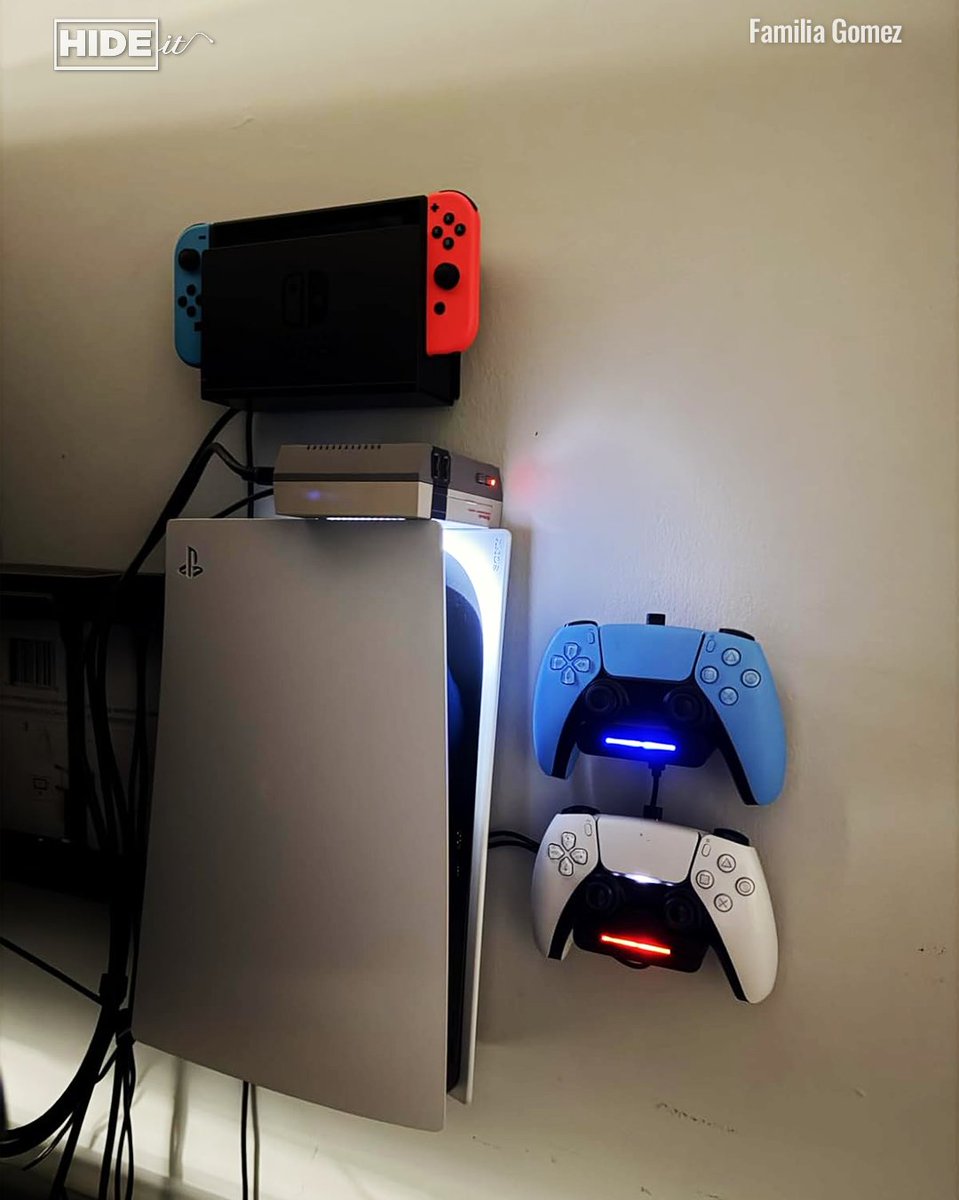 🏆 Vote for your fave #afterHIDEit June finalist + you could win a $50 Gift Card!
1️⃣ Rick’s sports + gaming wall 
2️⃣ @c12productions’ epic board display 
3️⃣ John-Paul’s glove shop wall 
4️⃣ Familia Gomez’s clean PS5 + Switch setup 
Comment 1–4 + tag a friend! #hideitmounts
