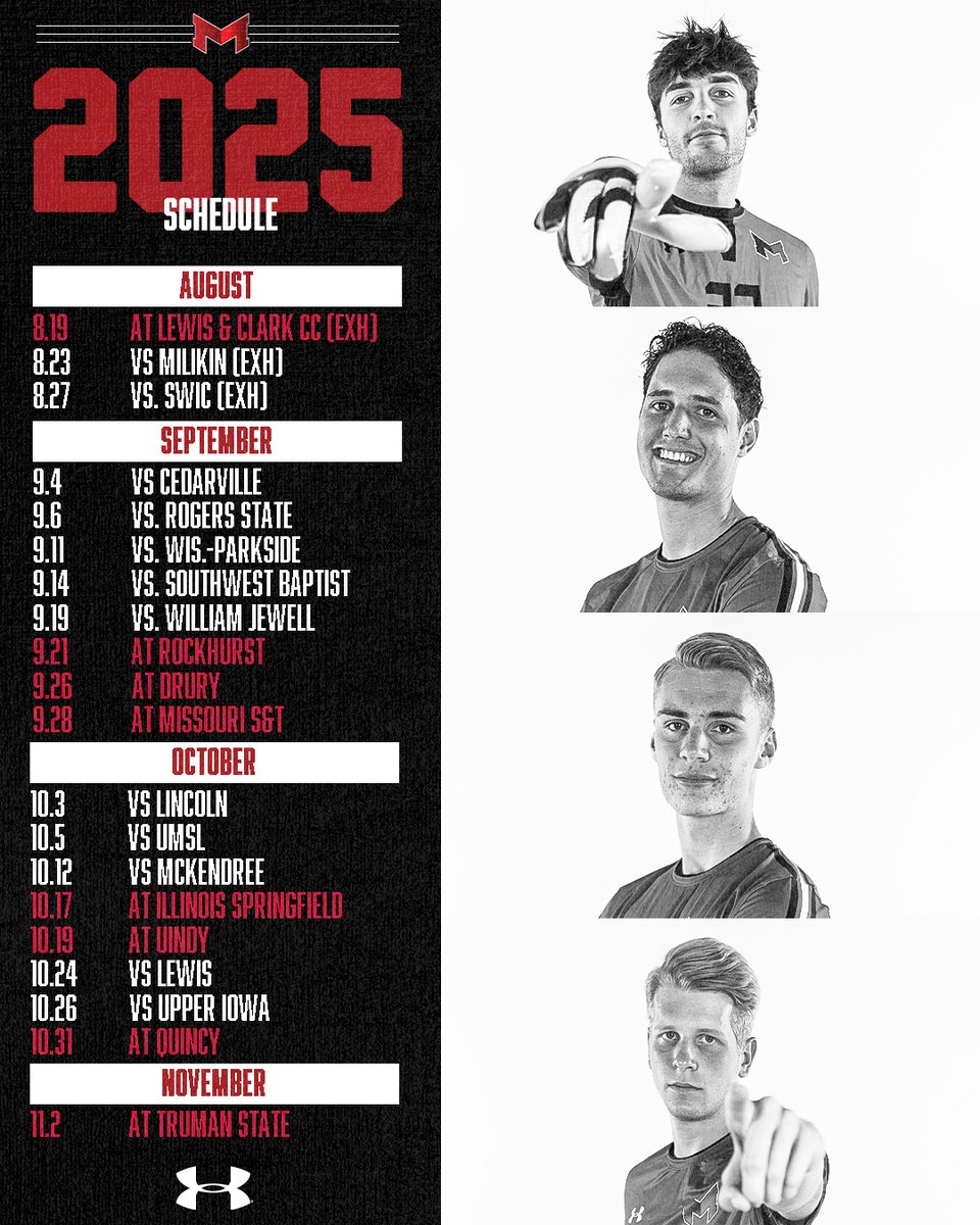 Maryville Athletics (@maryvillesaints) on Twitter photo โฝ๏ธ | Soccer Season is ๐๐๐ ๐ข๐ฆ๐ง here! โณ
The <a href="/MaryvilleSoccer/">Maryville Menโs Soccer</a> schedule is OFFICIALLY here! ๐
#BigRedM
๐ tinyurl.com/6kbrf4ne โฝ๏ธ | Soccer Season is ๐๐๐ ๐ข๐ฆ๐ง here! โณ
The <a href="/MaryvilleSoccer/">Maryville Menโs Soccer</a> schedule is OFFICIALLY here! ๐
#BigRedM
๐ tinyurl.com/6kbrf4ne
