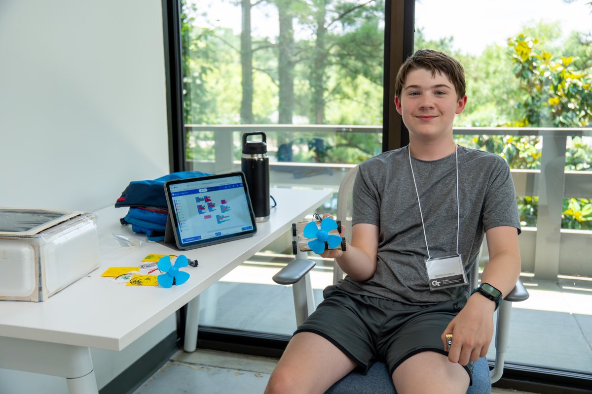 Curiosity Lab at Peachtree Corners (@curiositylabptc) on Twitter photo The <a href="/GeorgiaTech/">Georgia Tech</a> Atrium hosted their first event last week with the CEISMC Summer Camp. Full of interactive tours, knowledgeable learning sessions and live demonstrations, campers were able to learn all about the technology making our city smarter. The week concluded with campers The <a href="/GeorgiaTech/">Georgia Tech</a> Atrium hosted their first event last week with the CEISMC Summer Camp. Full of interactive tours, knowledgeable learning sessions and live demonstrations, campers were able to learn all about the technology making our city smarter. The week concluded with campers
