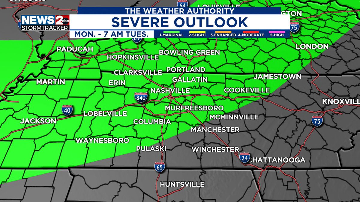 PLEASE SHARE: Strong storms are possible for the rest of today with flooding rains, gusty winds, and lots of lightning! What are you seeing? wkrn.com/weather/foreca…