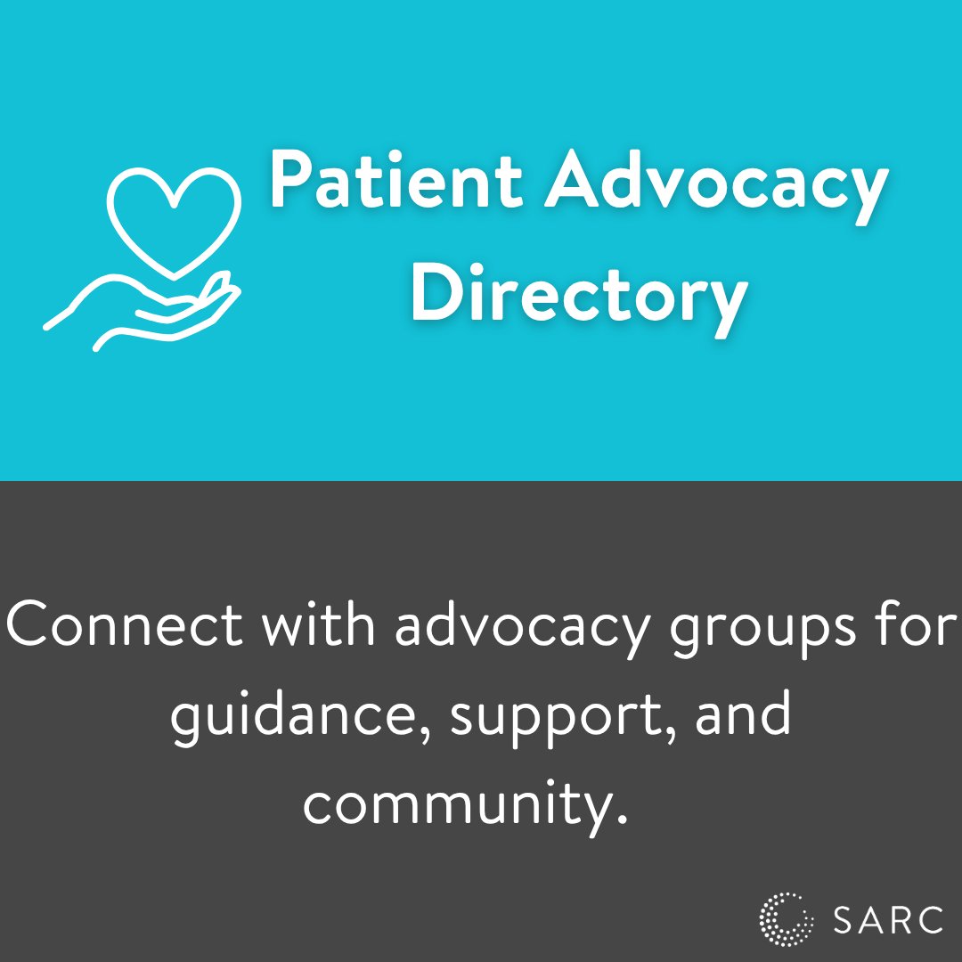 SARCtrials's tweet image. 💛 Behind every #sarcoma warrior is a community.
The Directory connects you with trusted patient #advocacy organizations to help you navigate treatment, support, and hope.
 
🤝Meet your community → sarctrials.org/patient-resour…

#sarcomaawarenessmonth #SARCTrials #patientadvocacy