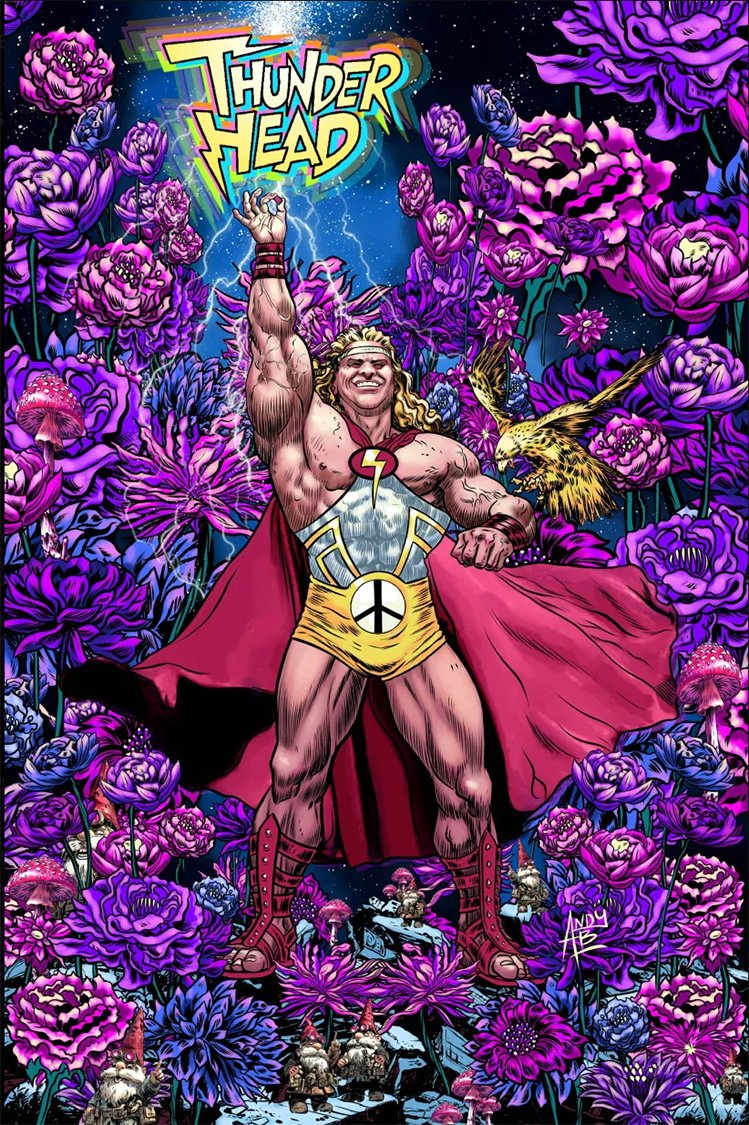 WesCraigComics's tweet photo. @karlkerschl Blast some Sabbath and kneel before the might of Andy Belanger's THUNDERHEAD cover!
Superheroes on Acid, coming this summer, sign up & get in on the early bird special, all the cool covers & bonuses! https://t.co/C7Qdk7uFIO #superheroes
#comicbooks #lethalcomics #hippies https://t.co/gZowjeIx08
