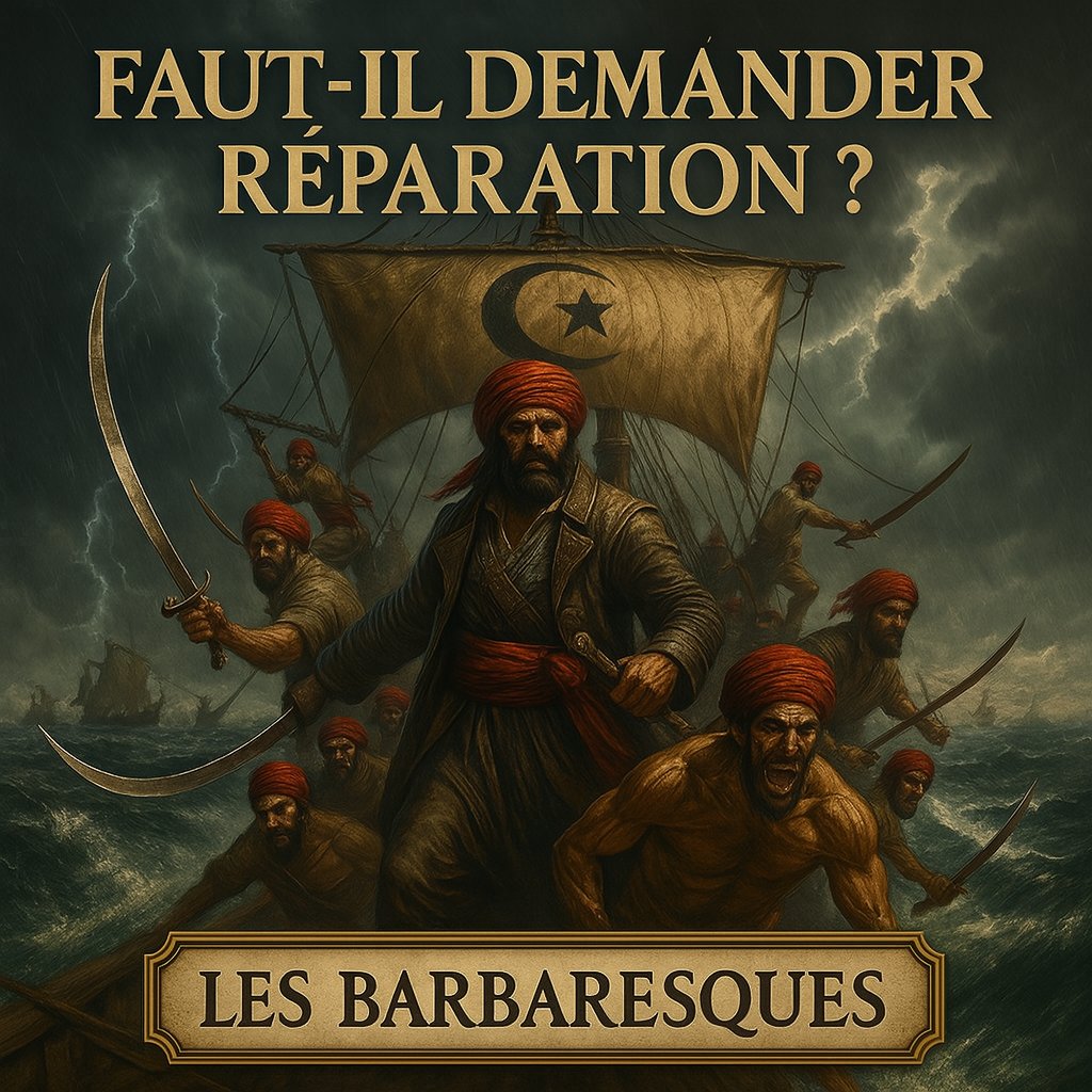 💥 BARBARESQUES : L’ESCLAVAGE OUBLIÉ DES EUROPÉENS – FAUT-IL DEMANDER RÉPARATION ?💥 « Des millions d’Européens réduits en esclavage par les musulmans… personne n’en parle. Pourquoi ? »
On nous rebat les oreilles avec la Traite Négrière, la Colonisation, le Devoir de Repentance