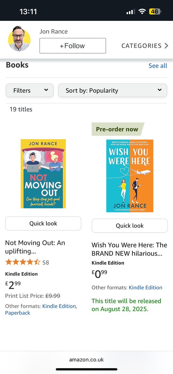 JRance75's tweet image. Out on August 28th! Pre-order now for just 99p! 

shorturl.at/PoErP