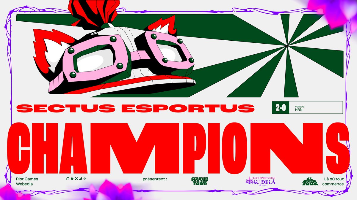 OpenTourFrance's tweet image. Sectus Esportus sont les champions du Challenge ARAM Fleur Spirituelle !