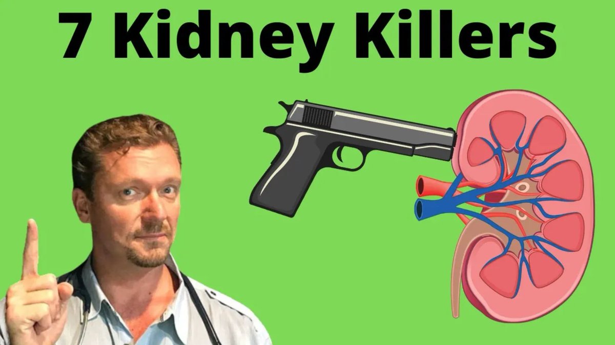 KenDBerryMD's tweet image. 7 things you're doing wrong that's hurting your Kidneys,
5 things you're told harm your kidneys that really don't!
Watch: youtu.be/EMWEVSCpSqM