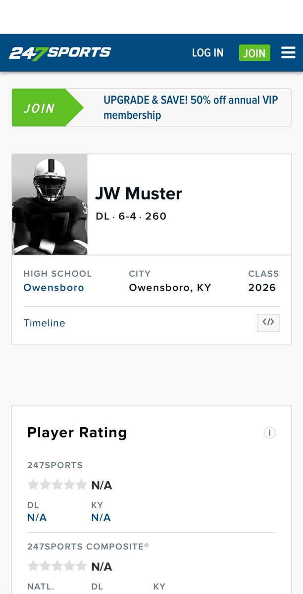 JW Muster VI (@muster_jw) on Twitter photo Thanks <a href="/247Sports/">247Sports</a> Looking forward to what the future holds. <a href="/AllenTrieu/">Allen Trieu</a> <a href="/TomLoy247/">Tom Loy</a> <a href="/MB_Weaver/">Matthew Weaver</a>
<a href="/SrHighFootball/">Owensboro Football</a> <a href="/D_Marc11/">DaMarcus Ganaway Sr.</a> Thanks <a href="/247Sports/">247Sports</a> Looking forward to what the future holds. <a href="/AllenTrieu/">Allen Trieu</a> <a href="/TomLoy247/">Tom Loy</a> <a href="/MB_Weaver/">Matthew Weaver</a>
<a href="/SrHighFootball/">Owensboro Football</a> <a href="/D_Marc11/">DaMarcus Ganaway Sr.</a>