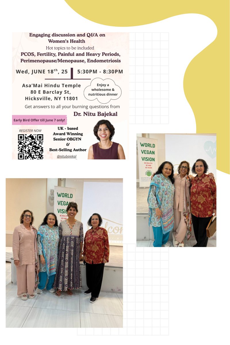 UK-based award-winning OBGYN Dr. Nitu Bajekal broke down soy myths and highlighted its role in muscle health and sarcopenia prevention.

Backed by science and packed with great resources, the event also welcomed 3 amazing RDNs: Ranjna Chhabra, Rita Batheja &amp; Insu Jaiswal.