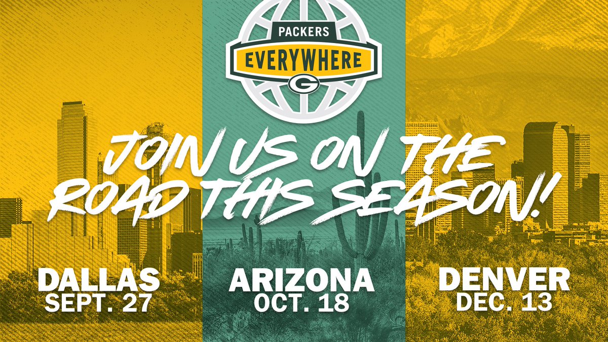 packeverywhere's tweet image. Last one out of town, turn the lights off.
Pack your bags and hit the road with us ➡️packerseverywhere.com/pep-rallies