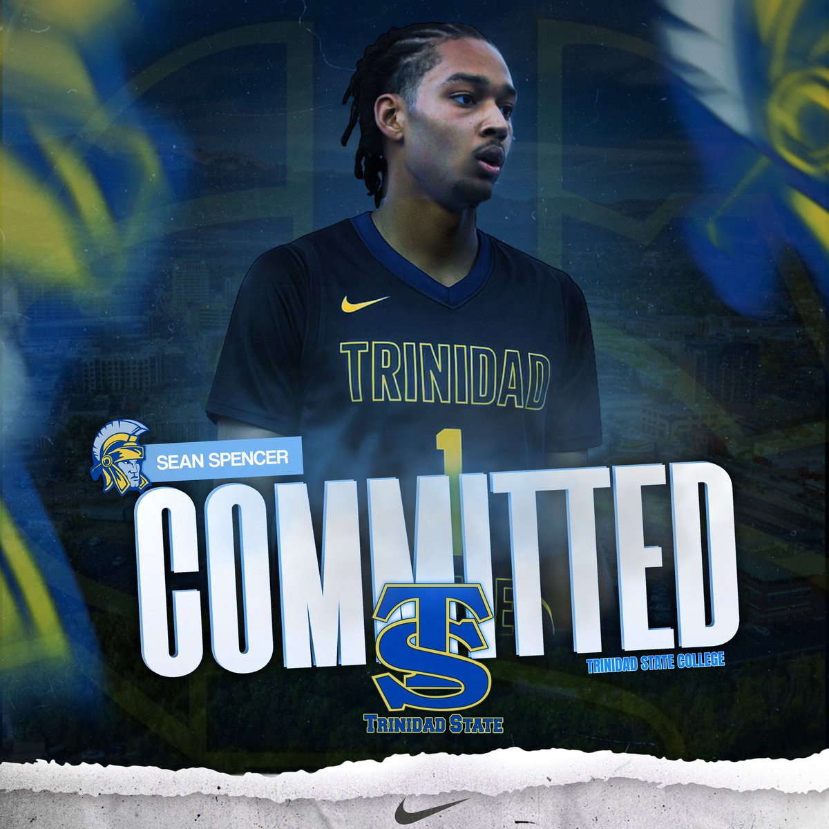 Sean Spencer (@seanspencerrr) on Twitter photo Beyond blessed to announce my commitment to Trinidad State College! <a href="/tscmbb/">Trinidad State Basketball</a> <a href="/coachfolda/">mike folda</a> <a href="/griffhmyers/">Griffin Myers</a> Beyond blessed to announce my commitment to Trinidad State College! <a href="/tscmbb/">Trinidad State Basketball</a> <a href="/coachfolda/">mike folda</a> <a href="/griffhmyers/">Griffin Myers</a>