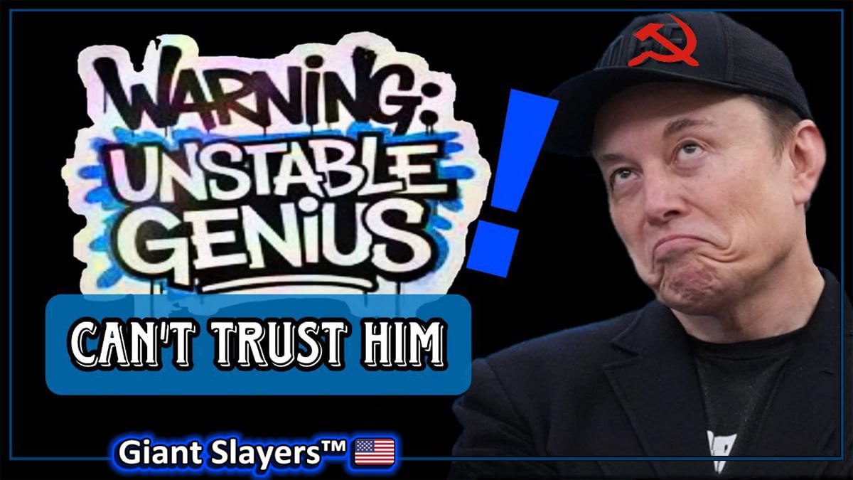 MAGA Warrior™ (@magawarrior_45) on Twitter photo <a href="/ScottPresler/">ThePersistence</a> E.
Elon Musk is terrified that the Trump Adminstration will cut his companies from Federal support and destroy his relationship with China over tariffs.
That's why all the erratic behavior.
Elon is only about his self-interests which are aligned with Silicon Valley and Global. <a href="/ScottPresler/">ThePersistence</a> E.
Elon Musk is terrified that the Trump Adminstration will cut his companies from Federal support and destroy his relationship with China over tariffs.
That's why all the erratic behavior.
Elon is only about his self-interests which are aligned with Silicon Valley and Global.