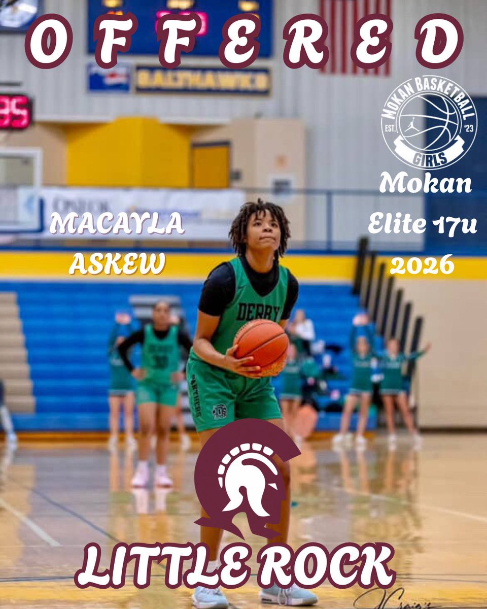 After a great conversation with <a href="/BOBALEW/">Bobby Brasel</a>, I’m thanking God for this blessing and grateful to have received an offer from University of Arkansas at Little Rock. 
<a href="/MokanGirls/">Mokan Girls Basketball</a> <a href="/LittleRockWBB/">Little Rock WBB</a>
